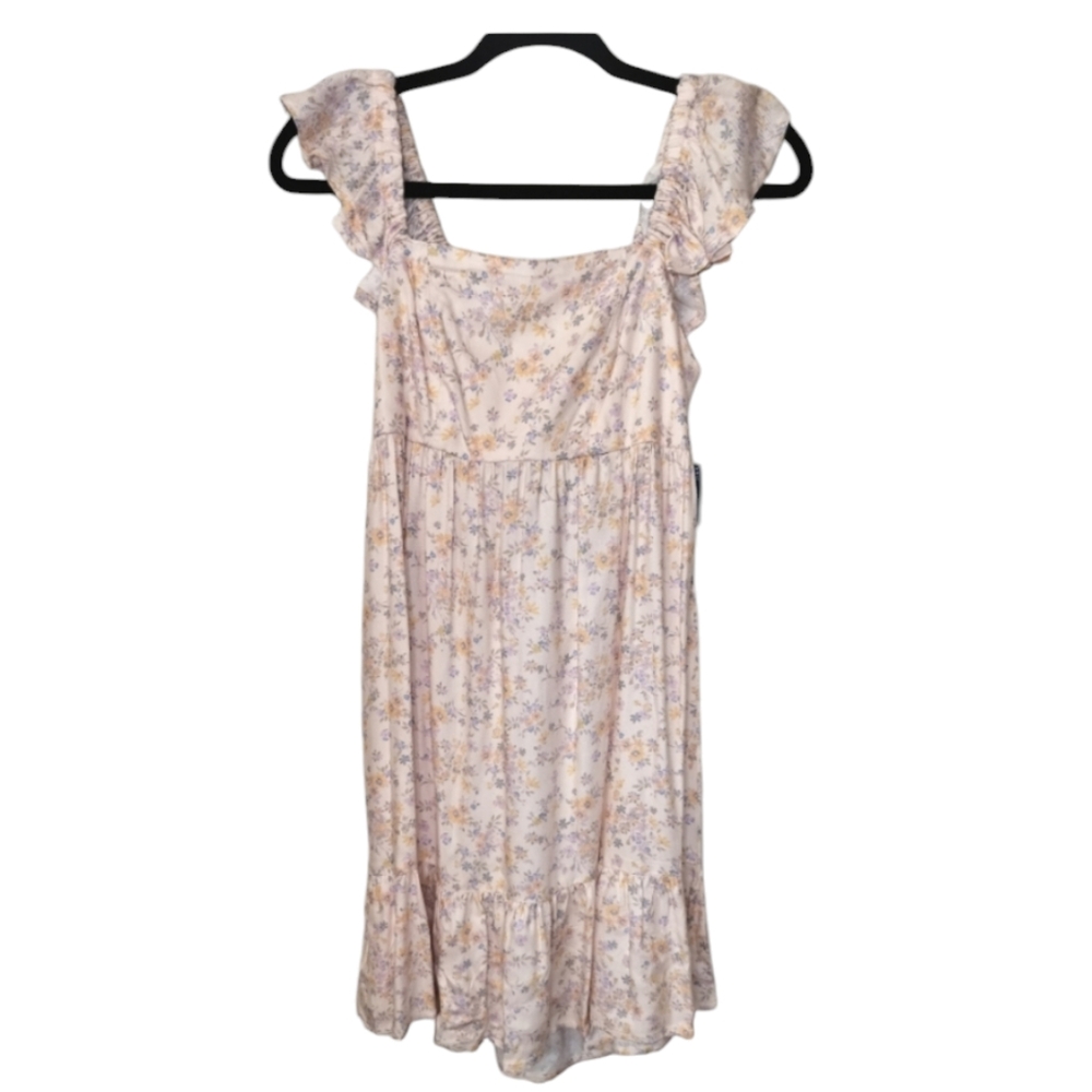 Peach Floral Dress by Arizona Jean Co